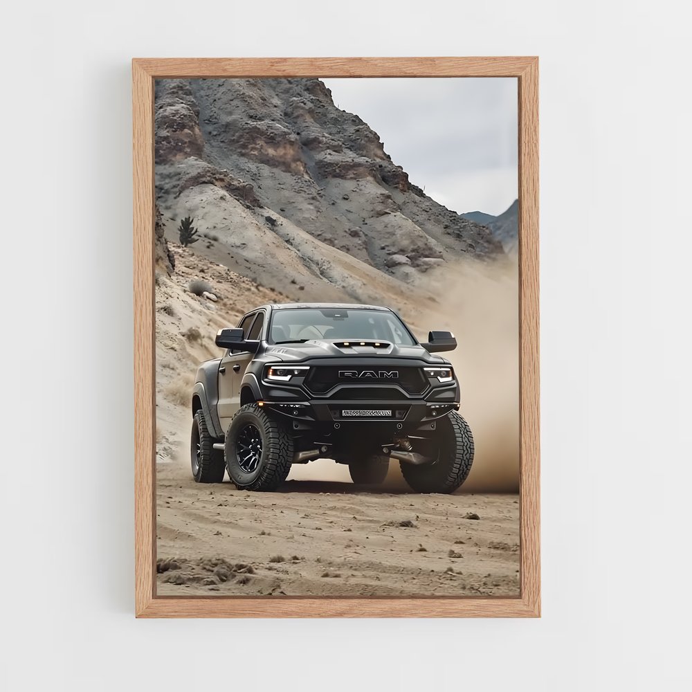 Poster Ram trx – affiche Dodge (vue 4)
